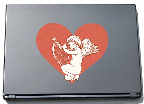 pinkelephant Laptopaufkleber Laptopskin lovely021 - Süße Herzen - Engel - 150 x 164 mm Aufkleber pinkelephant Laptopaufkleber Laptopskin lovely021 - Süße Herzen - Engel - 150 x 164 mm Aufkleber von INDIGOS UG