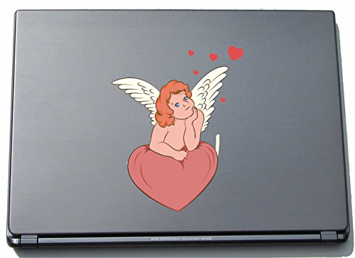 Laptopaufkleber Laptopskin lovely035 - Süße Herzen - Engel - 150 x 119 mm Aufkleber Laptopaufkleber Laptopskin lovely035 - Süße Herzen - Engel - 150 x 119 mm Aufkleber von INDIGOS UG