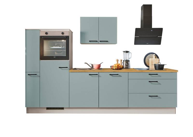 pino Küchenzeile Lund, individuell anpassbar, gratis Küchenplanung mit Profis, (Breite 280cm), vormontiert, wahlw. mit E-Geräten, Preis inkl. Lieferung & Montage von pino