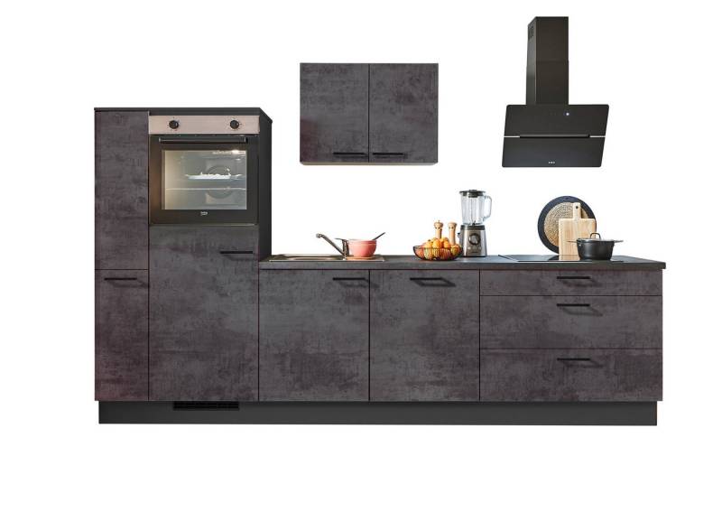 pino Küchenzeile Lund, individuell anpassbar, gratis Küchenplanung mit Profis, (Breite 280cm), vormontiert, wahlw. mit E-Geräten, Preis inkl. Lieferung von pino