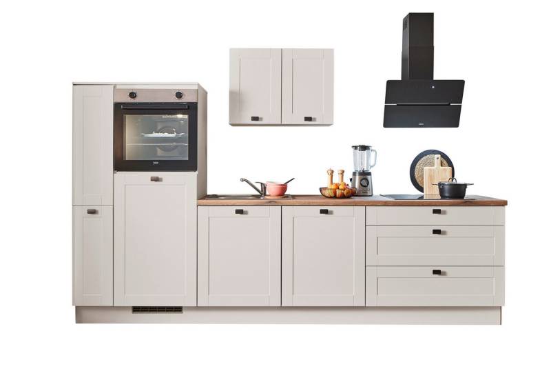 pino Küchenzeile Lund, individuell anpassbar, gratis Küchenplanung mit Profis, (Breite 280cm), vormontiert, wahlw. mit E-Geräten, Preis inkl. Lieferung & Montage von pino