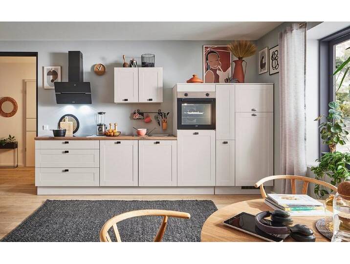 pino Küchenzeile Warde, individuell anpassbar, gratis Küchenplanung mit Profis, (Breite 340cm), vormontiert, wahlw. mit E-Geräten, Preis inkl. Lieferung von pino