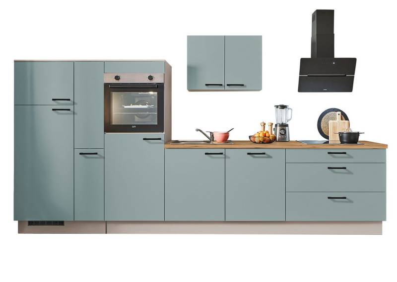 pino Küchenzeile Warde, individuell anpassbar, gratis Küchenplanung mit Profis, (Breite 340cm), vormontiert, wahlw. mit E-Geräten, Preis inkl. Lieferung von pino