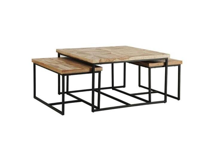 Faktorei Mosaik Couchtisch-Set 3-tlg. Natur von piolo