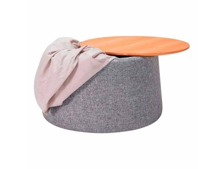 INNOVATION Storage Couchtisch Ø70x43cm Hellgrau von piolo