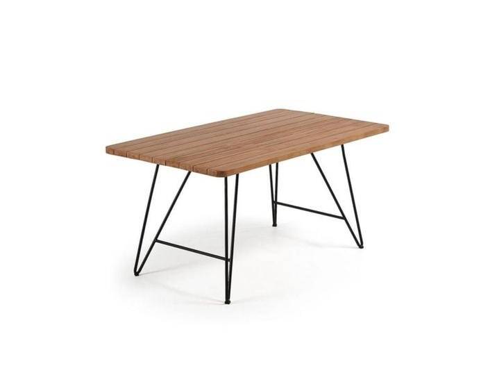 La Forma Komme Esstisch 160x90cm Natur von piolo