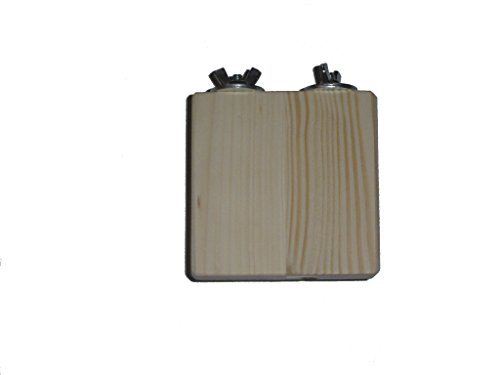 2 x pipano Sitzbrett 10 x 10 cm für Vogelkäfig, Schlafplatz, Wellensittich, Kanarienvogel SB1010 2 x pipano Sitzbrett 10 x 10 cm für Vogelkäfig, Schlafplatz, Wellensittich, Kanarienvogel SB1010 von pipano