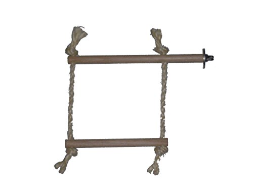 pipano Vogelschaukel variabel Ø 12 mm für Vogelkäfig, Schaukel, Wellensittich, VSV12+ von pipano