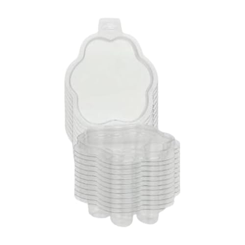 100 x Wachsschmelzformen, Hohlraum, Krallenform, DIY, transparent, leere Würfelschale von pistro