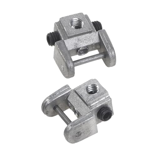 2 x Dekupiersägeblätterhalter, Umbausätze, stiftloser Adapter, Metall, obere/untere Klingenhalter, Universalteile 2 x Dekupiersägeblätterhalter, Umbausätze, stiftloser Adapter, Metall, obere/untere Klingenhalter, Universalteile von pistro