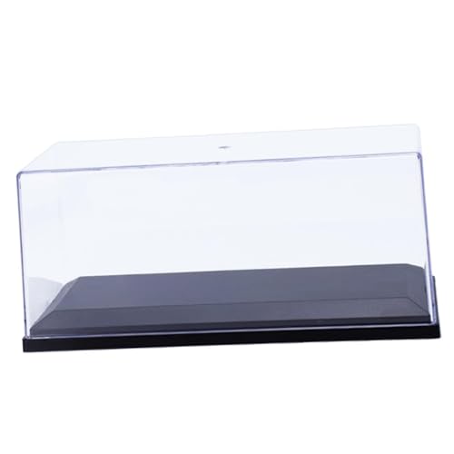 Acryl-Vitrine für Modellautos im Maßstab 1:32, staubdichte Schutzvitrine mit PP-Basis, 19 x 8,5 x 8,9 cm Acryl-Vitrine für Modellautos im Maßstab 1:32, staubdichte Schutzvitrine mit PP-Basis, 19 x 8,5 x 8,9 cm von pistro