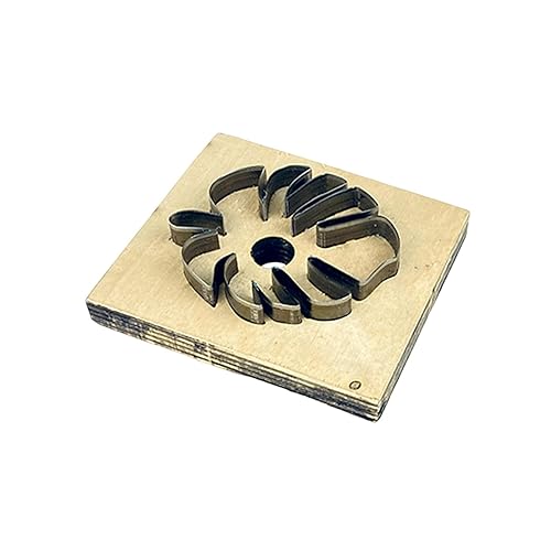 Blatt-Stanzform zum Selbermachen, Leder-Stanzform für Anfänger, Haushaltsgeräte, 8 x 7 cm Blatt-Stanzform zum Selbermachen, Leder-Stanzform für Anfänger, Haushaltsgeräte, 8 x 7 cm von pistro