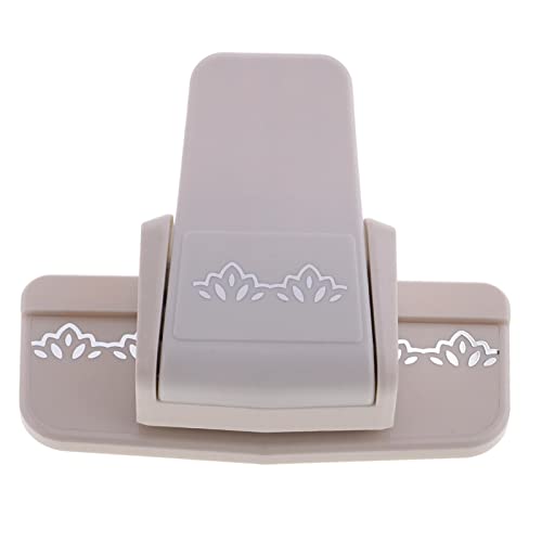 Großer Papierrandstempel Präge Cutter Karten Markierungs Scrapbooking Werkzeug 4 Muster ABS Legierung- Grau Großer Papierrandstempel Präge Cutter Karten Markierungs Scrapbooking Werkzeug 4 Muster ABS Legierung- Grau von pistro