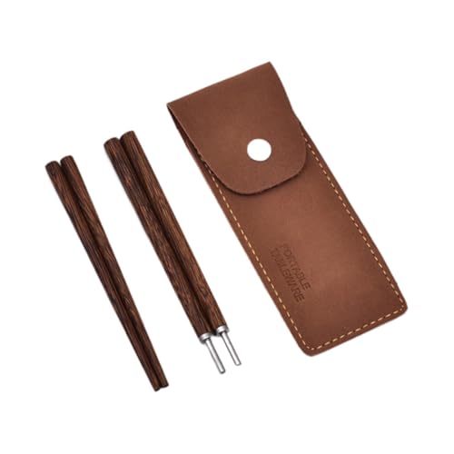 Reise-Essstäbchen faltbar mit Aufbewahrungstasche, mehrfach verwendbare Outdoor-Utensilien für Wandern Camping Picknick, 21.8 cm Reise-Essstäbchen faltbar mit Aufbewahrungstasche, mehrfach verwendbare Outdoor-Utensilien für Wandern Camping Picknick, 21.8 cm von pistro