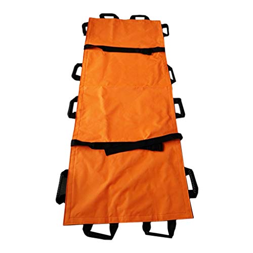 Rettungstrage Krankentrage Tragetuch mit Schnallen für Bergrettung und Ferntransport - Orange, 195 x 70 cm Rettungstrage Krankentrage Tragetuch mit Schnallen für Bergrettung und Ferntransport - Orange, 195 x 70 cm von pistro