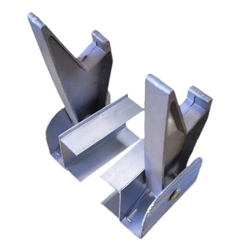 Set mit 2 Verlängerungssprossen-Schlössern für Leiter-Ersatzteile, Aluminiumlegierung, 14 x 7 cm, alle Aluminiumschlösser von pistro