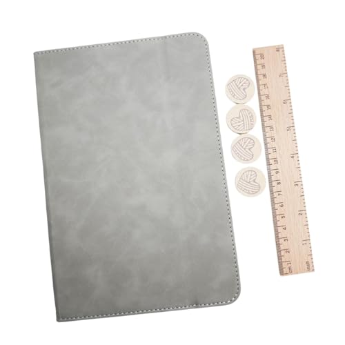 Strickmuster-Halter, Diagrammhalter, Häkelmuster-Halter, Kunstdiagrammhalter, Zubehör, faltbar, für Kunst, Kreuzstich, mit 4 Kreisen und 1 Lineal, Grau Strickmuster-Halter, Diagrammhalter, Häkelmuster-Halter, Kunstdiagrammhalter, Zubehör, faltbar, für Kunst, Kreuzstich, mit 4 Kreisen und 1 Lineal, Grau von pistro