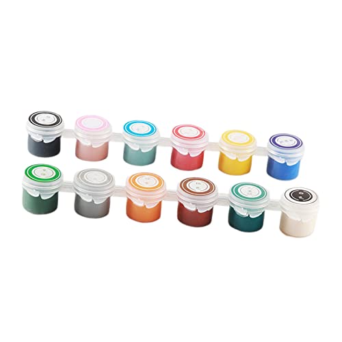 Unterglasur-Farbpigmente 24 Farben, Keramikglasur Pigmente Set für Töpfermalerei, Brenntemperatur 1180-1280°C, für Künstler, Erwachsene, Kinder- Stil B Unterglasur-Farbpigmente 24 Farben, Keramikglasur Pigmente Set für Töpfermalerei, Brenntemperatur 1180-1280°C, für Künstler, Erwachsene, Kinder- Stil B von pistro