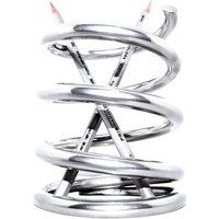 Pulverbeschichteter Stahl 4-1/2 "Chrom Luftfahrt Kunst Feder Stift Spiralhalter Aus Einem Beechcraft Baron Flugzeugpilot von planepieces