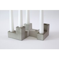 Beton Modul Kerzenhalter | Kerzenständer Geschenk Im Innenbereich von plasterstudiolt