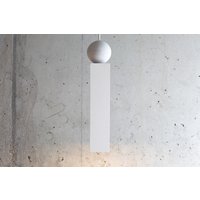 Gipsanhänger Licht | Skulpturale Pendelleuchte Moderne Gips von plasterstudiolt