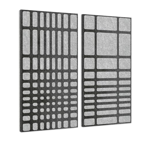 platino24 „MANHATTAN“ 2er-Set Akustik-Objekt/Wandpaneele für optimale Raumakustik/INNOVATIVES DESIGN / 100 x 100cm platino24 „MANHATTAN“ 2er-Set Akustik-Objekt/Wandpaneele für optimale Raumakustik/INNOVATIVES DESIGN / 100 x 100cm von platino24