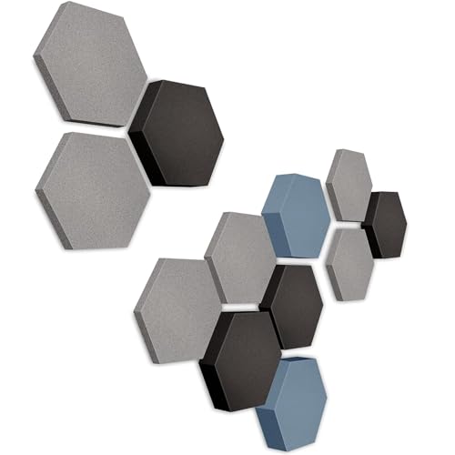 platino24 Akustikpaneele 12 Elemente Edition LOFT 3D I Ø 300mm Akustikplatten Schalldämmung Wand & Decke I Akustikschaum Schall-Absorber aus Basotect 30-70mm mit farbiger Akustikbeschichtung platino24 Akustikpaneele 12 Elemente Edition LOFT 3D I Ø 300mm Akustikplatten Schalldämmung Wand & Decke I Akustikschaum Schall-Absorber aus Basotect 30-70mm mit farbiger Akustikbeschichtung von platino24