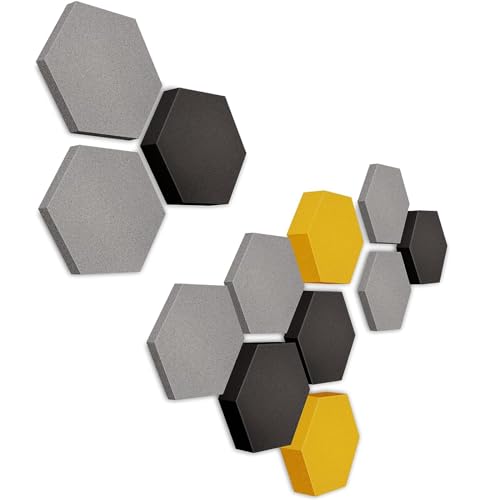 platino24 Akustikpaneele 12 Elemente Edition LOFT 3D I Ø 300mm Akustikplatten Schalldämmung Wand & Decke I Akustikschaum Schall-Absorber aus Basotect 30-70mm mit farbiger Akustikbeschichtung platino24 Akustikpaneele 12 Elemente Edition LOFT 3D I Ø 300mm Akustikplatten Schalldämmung Wand & Decke I Akustikschaum Schall-Absorber aus Basotect 30-70mm mit farbiger Akustikbeschichtung von platino24