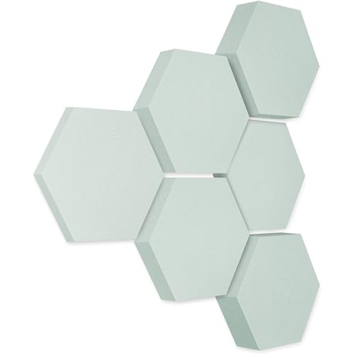 platino24 Akustikpaneele 6 Elemente Edition LOFT 3D I Ø 300mm Akustikplatten Schalldämmung Wand & Decke I Akustikschaum Schall-Absorber aus Basotect 30-70mm mit Akustikbeschichtung Farbe: Aqua platino24 Akustikpaneele 6 Elemente Edition LOFT 3D I Ø 300mm Akustikplatten Schalldämmung Wand & Decke I Akustikschaum Schall-Absorber aus Basotect 30-70mm mit Akustikbeschichtung Farbe: Aqua von platino24