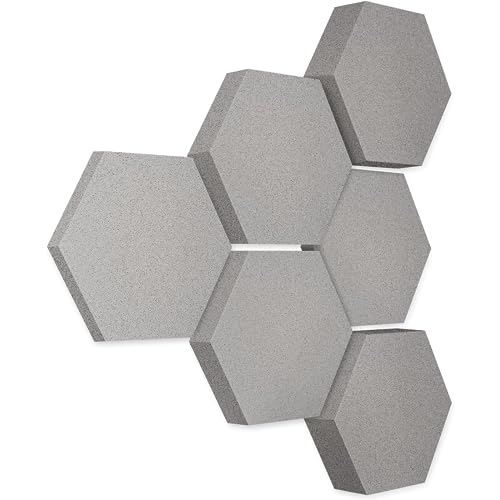 platino24 Akustikpaneele 6 Elemente Edition LOFT 3D I Ø 300mm Akustikplatten Schalldämmung Wand & Decke I Akustikschaum Schall-Absorber aus Basotect 30-70mm mit Akustikbeschichtung Farbe: Platinum platino24 Akustikpaneele 6 Elemente Edition LOFT 3D I Ø 300mm Akustikplatten Schalldämmung Wand & Decke I Akustikschaum Schall-Absorber aus Basotect 30-70mm mit Akustikbeschichtung Farbe: Platinum von platino24