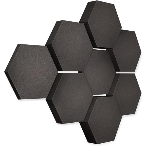 platino24 Akustikpaneele 8 Elemente Edition LOFT 3D I Ø 300mm Akustikplatten Schalldämmung Wand & Decke I Akustikschaum Schall-Absorber aus Basotect 30-70mm mit Akustikbeschichtung Farbe: Anthracite platino24 Akustikpaneele 8 Elemente Edition LOFT 3D I Ø 300mm Akustikplatten Schalldämmung Wand & Decke I Akustikschaum Schall-Absorber aus Basotect 30-70mm mit Akustikbeschichtung Farbe: Anthracite von platino24