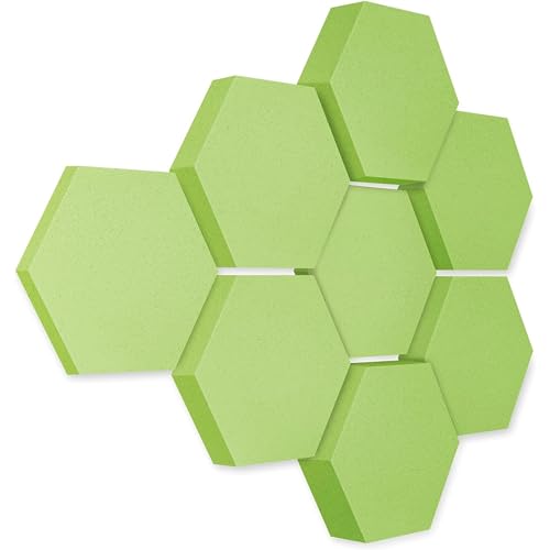 platino24 Akustikpaneele 8 Elemente Edition LOFT 3D I Ø 300mm Akustikplatten Schalldämmung Wand & Decke I Akustikschaum Schall-Absorber aus Basotect 30-70mm mit Akustikbeschichtung Farbe: Lime platino24 Akustikpaneele 8 Elemente Edition LOFT 3D I Ø 300mm Akustikplatten Schalldämmung Wand & Decke I Akustikschaum Schall-Absorber aus Basotect 30-70mm mit Akustikbeschichtung Farbe: Lime von platino24