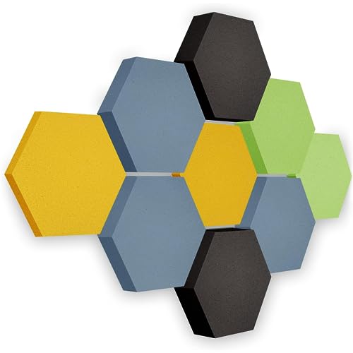 platino24 Akustikpaneele 9 Elemente Edition LOFT 3D I Ø 300mm Akustikplatten Schalldämmung Wand & Decke I Akustikschaum Schall-Absorber aus Basotect 30-70mm mit farbiger Akustikbeschichtung platino24 Akustikpaneele 9 Elemente Edition LOFT 3D I Ø 300mm Akustikplatten Schalldämmung Wand & Decke I Akustikschaum Schall-Absorber aus Basotect 30-70mm mit farbiger Akustikbeschichtung von platino24