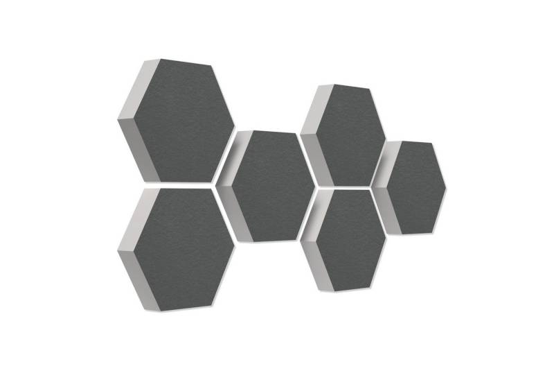 platino24 Akustikplatte 6 Absorber Wabenform Extra aus Basotect ® G+ von platino24