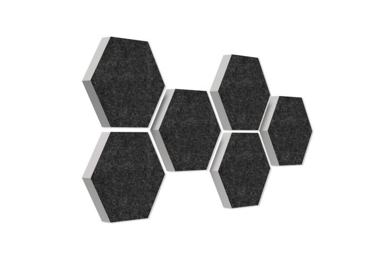platino24 Akustikplatte 6 Absorber Wabenform Medium aus Basotect ® G+ von platino24