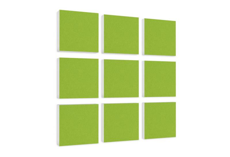 platino24 Akustikplatte 9 Absorber Quadrate aus Basotect ® G+ von platino24