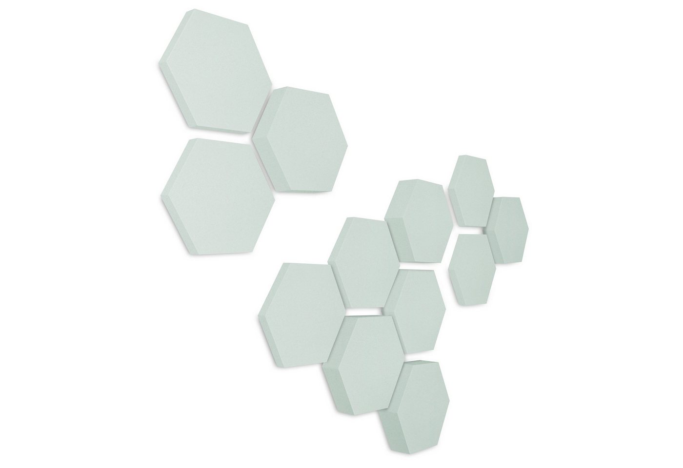platino24 Akustikplatte Edition LOFT 12 Elemente 3D I Ø 300mm, Schalldämmung Wand & Decke platino24 Akustikplatte Edition LOFT 12 Elemente 3D I Ø 300mm, Schalldämmung Wand & Decke von platino24