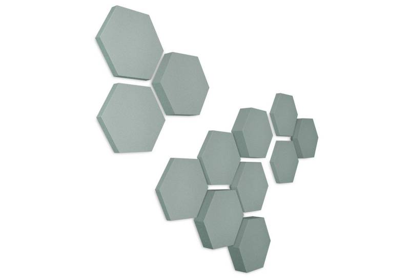platino24 Akustikplatte Edition LOFT 12 Elemente 3D I Ø 300mm, Schalldämmung Wand & Decke platino24 Akustikplatte Edition LOFT 12 Elemente 3D I Ø 300mm, Schalldämmung Wand & Decke von platino24