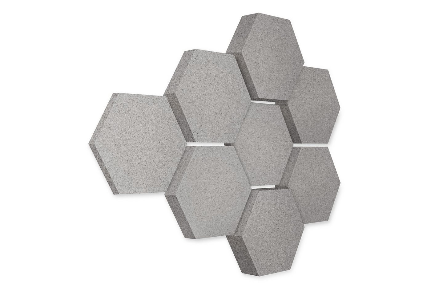 platino24 Schallschutzpaneel Edition LOFT 8 Elemente 3D I Ø 300mm, Schalldämmung Wand & Decke von platino24