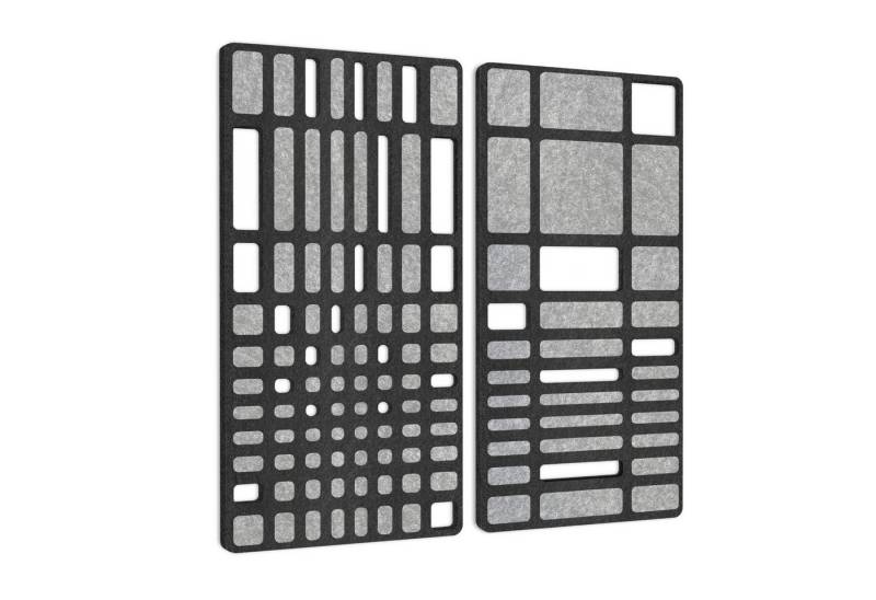 platino24 Schallschutzpaneel platino24 „MANHATTAN“ 2er-Set Akustik-Objekt von platino24