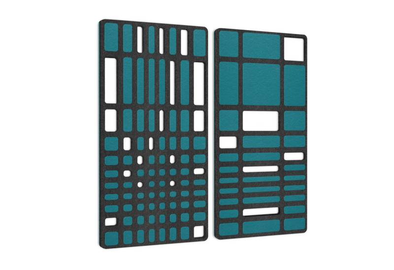 platino24 Schallschutzpaneel platino24 „MANHATTAN“ 2er-Set Akustik-Objekt von platino24