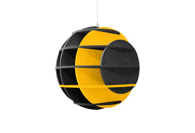 platino24 Schallschutzpaneel platino24 "SATELLITE" 3D-Akustik-Objekt Kugel für optimale Raumakustik, lärmreduzierend, langlebig, geniale Steckverbindung ohne Kleber von platino24