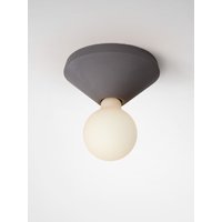 Deckenlampe Beton Minimalistisch Direktbeleuchtung Ada in Dunkelgrau von platoDESIGNshop