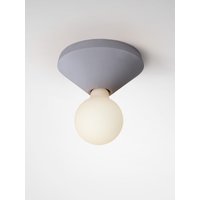 Deckenlampe Beton Minimalistisch Direktbeleuchtung Ada in Grau von platoDESIGNshop