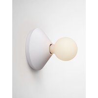 Wandlampe Halter Beton Minimalistisch Direktbeleuchtung Wandleuchte Ada in Weiß von platoDESIGNshop