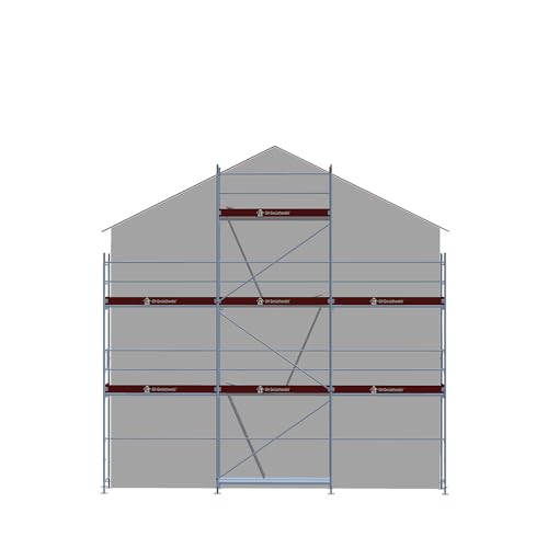 Fassadengerüst Giebelgerüst Paket für Wandfläche 54 m² Assco Feldlänge 2,57 m Standhöhe ca 6 m Stahlgerüst ✓ made in Germany + Zulassung ✓ Fassadengerüst Giebelgerüst Paket für Wandfläche 54 m² Assco Feldlänge 2,57 m Standhöhe ca 6 m Stahlgerüst ✓ made in Germany + Zulassung ✓ von plettac assco