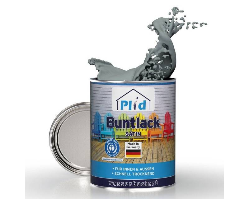 plid Acryl-Buntlack Buntlack Holzfarbe Türenlack Möbellack Acryllack Möbelfarbe Holzfarbe von plid