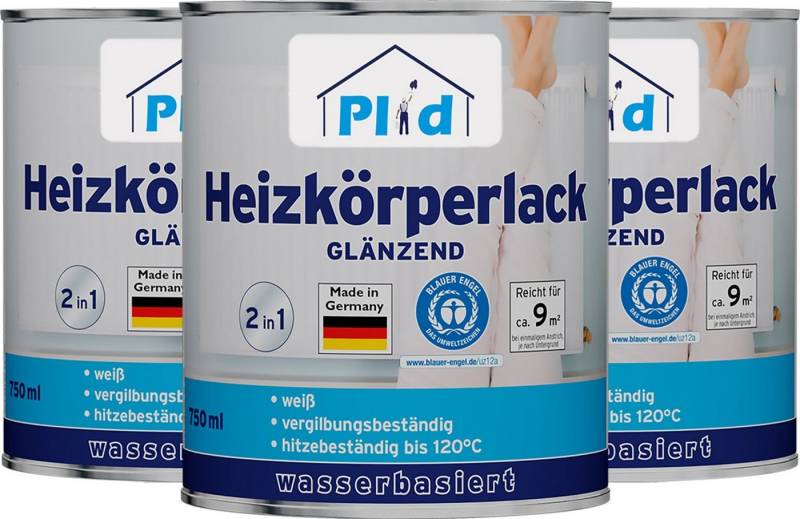 plid Heizkörperlack Heizkörperlack LF Thermolack Metalllack Heizkörperfarbe Lack, Schnelltrocknend, verarbeitungsfertig plid Heizkörperlack Heizkörperlack LF Thermolack Metalllack Heizkörperfarbe Lack, Schnelltrocknend, verarbeitungsfertig von plid