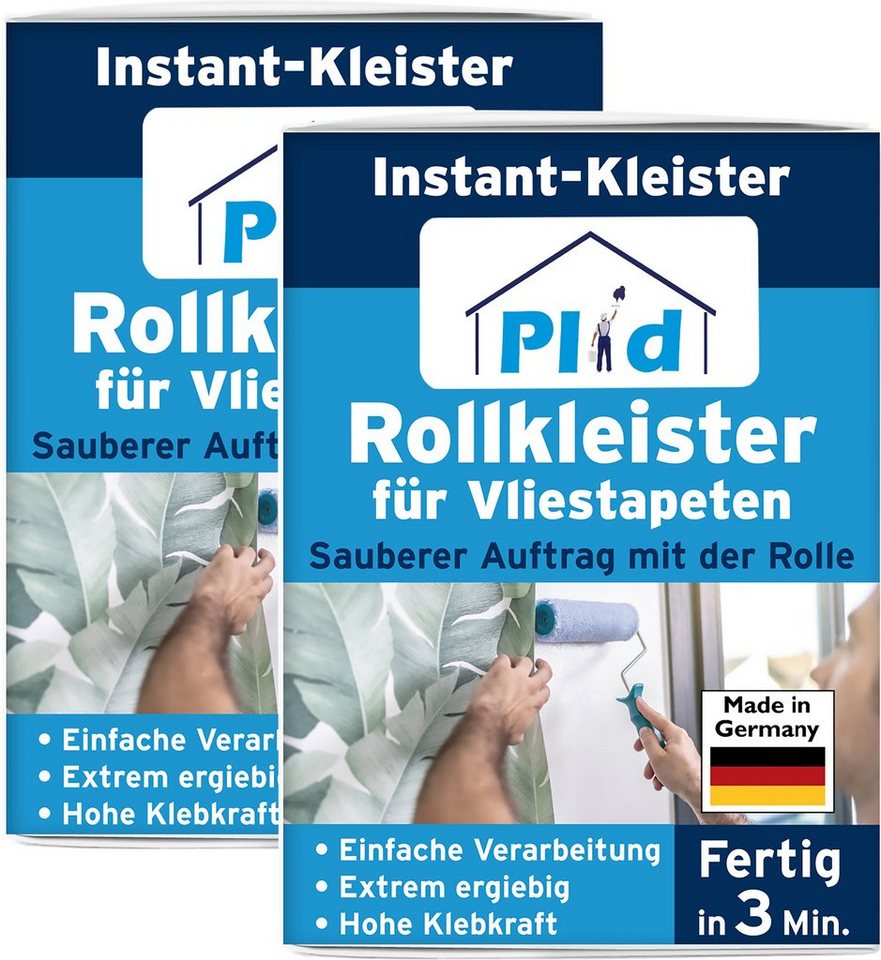 plid Kleisterroller Rollkleister Kleister Tapetenkleister Vliestapetenkleister Tapetenleim (2-St), Kleister, Rollkleister, Tapetenkleister, Vlieskleber, Vlieskleister von plid