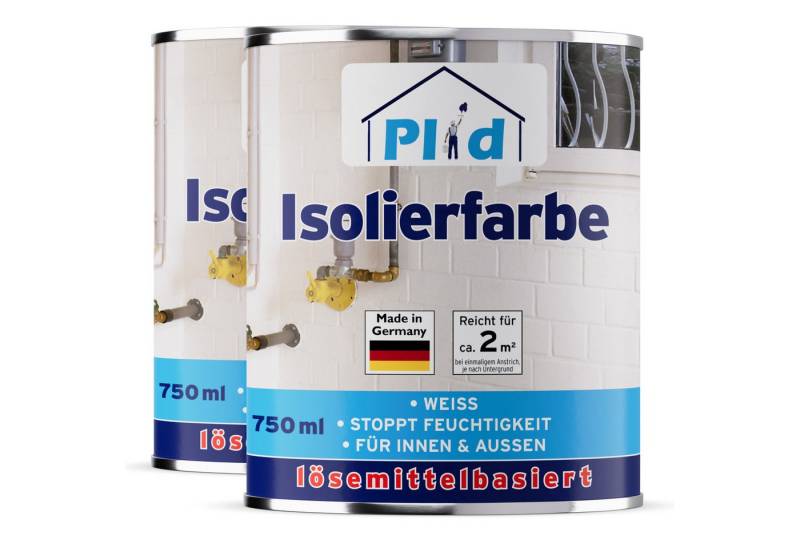 plid Nikotinsperre Isolierfarbe LH Niktoinfarbe Feuchteblocker Nikotinsperre Kellerfarbe, Schnelltrocknend plid Nikotinsperre Isolierfarbe LH Niktoinfarbe Feuchteblocker Nikotinsperre Kellerfarbe, Schnelltrocknend von plid